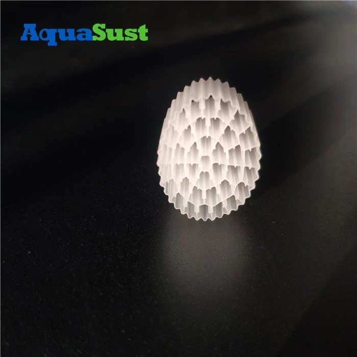 wholesale Fish Ponds MBBR Bio Media K1 Moving Bed Filter Virgin HDPE Material 85% Porosity